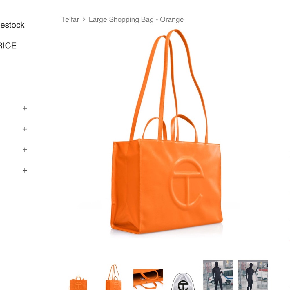 Large Orange Telfar 🍊🍊🍊 - Picture 8 of 9